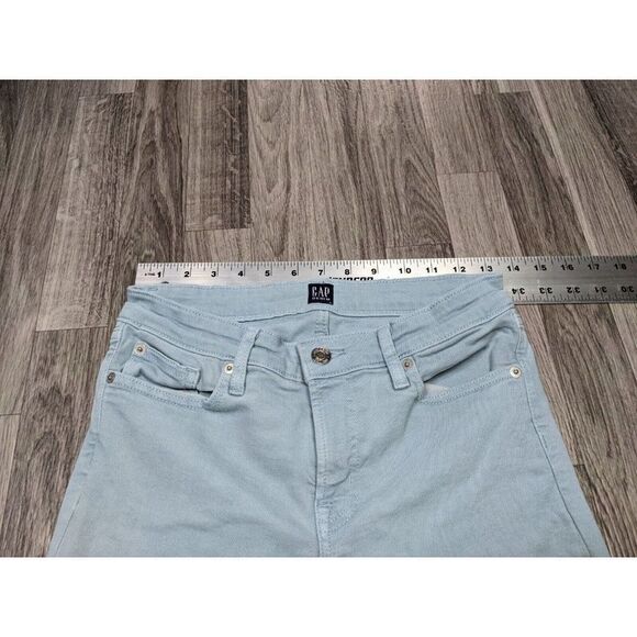 Gap Womens Size 27 Regular Pockets Skinny Denim Blue Jeans Leggings - Picture 6 of 10